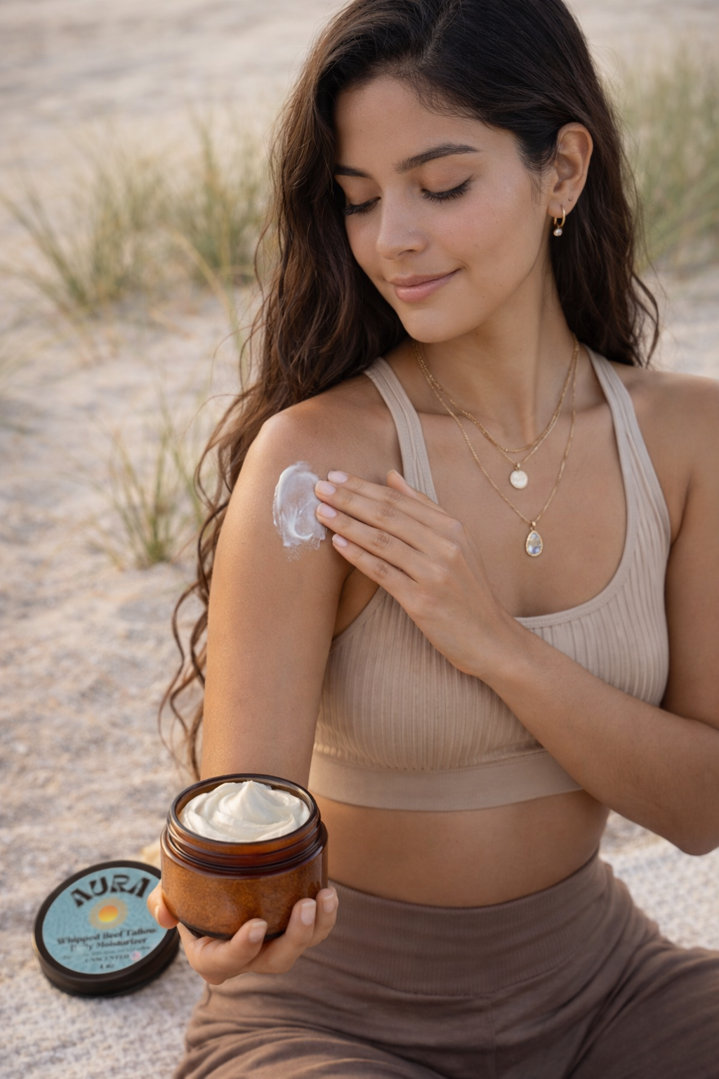 Whipped Beef Tallow Daily Moisturizer - Unscented 4 oz Jar